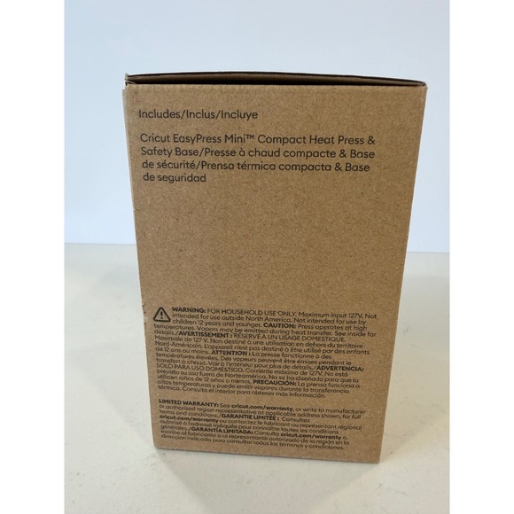 Cricut EasyPress Mini Compact Heat Press Raspberry Red New In Box Sealed - Picture 4 of 6